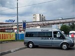 Бесплатный автобус Genser в пункт аренды автомобилей АрендаАвто-снн на ул.Добролюбова