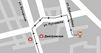 Схема проезда в АрендаАвто-снн